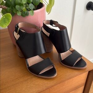 Caslon Stacked Heel Sandal
